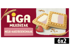Milkbreak koekjes melk aardbei