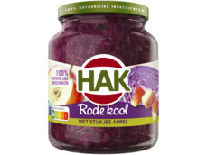 Rode kool met stukjes appel