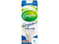 Langlekker volle melk houdbaar