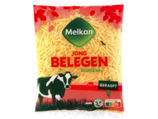 Geraspte kaas jong belegen