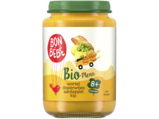 Doperwtjes wortel doperwtjes kip 8+ maanden