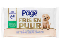 Vochtig toiletpapier pure