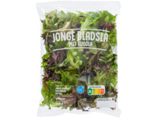 Jonge bladsla met rucola