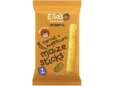 Carrot & sweetcorn maize sticks