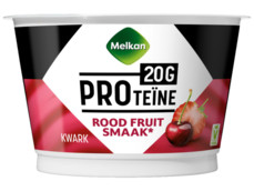 High Protein kwark rood fruit
