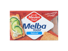 Melba toast naturel product foto