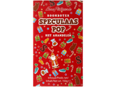 Roomboter speculaaspop met amandelen product foto