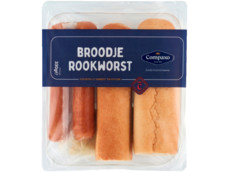 Broodje rookworst product foto