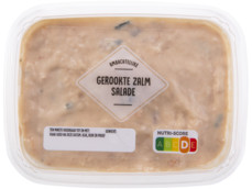 Gerookte zalm salade product foto