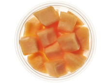 Cantaloupe blokjes product foto