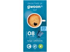 Koffiecapsules lungo cafeinevrij product foto