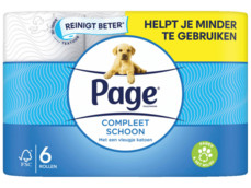 Compleet schoon toiletpapier product foto