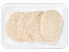 Gepaneerde burger product foto