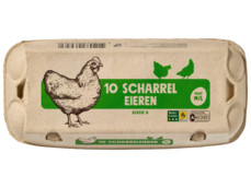 Witte scharreleieren product foto