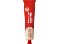 Zaanse tomaten ketchup product foto