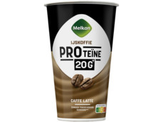 High protein ijskoffie latte product foto