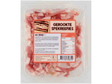 Gerookte spekreepjes product foto
