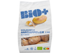 Bio aardappelen kruimig product foto