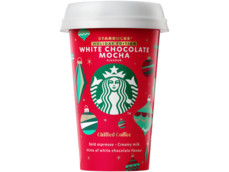 White chocolate mocha product foto