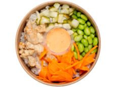 Pokebowl kip product foto