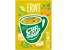 Cup a soup erwt product foto