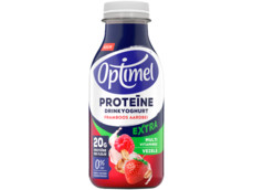 Protein drinkyoghurt framboos product foto