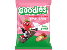 Fruitbar aardbei en dadel product foto