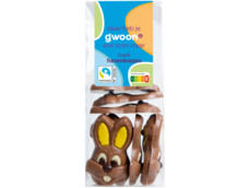 Chocolade hazenkopjes product foto