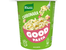 Good pasta spaghetti carbonara product foto