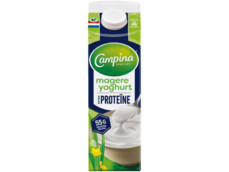 Magere yoghurt proteine product foto