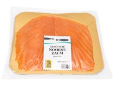 Gerookte Noorse zalmfilet product foto