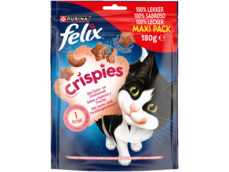 Crispies met zalm- en forelsmaak product foto