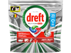 Platinum plus vaatwascapsules, bries product foto