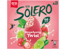 Solero aardbei product foto