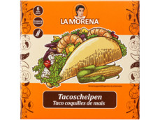Taco schelpen naturel product foto