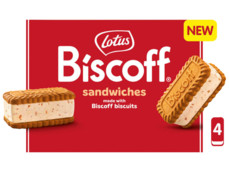 Biscoff ijssandwiches product foto