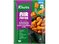 Air fryer mix voor krokante kip knoflook product foto