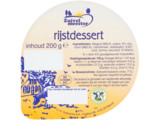 Melk-rijstdessert