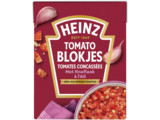 Tomato blokjes met knoflook