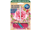 Toiletblok roos en lelie 0% plastic