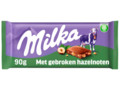Chocoladereep gebroken hazelnoten