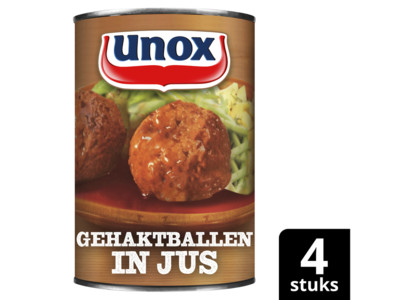 Gehaktballen in jus product foto