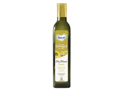 Olie blend met olijfolie vegan met omega 3 500ml product foto
