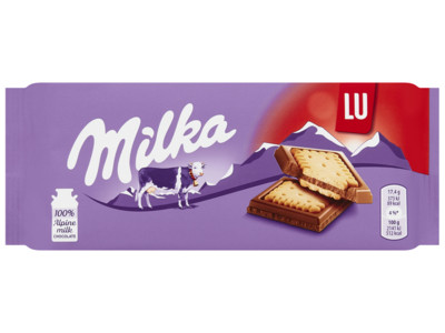 Chocoladereep lu sandwich product foto