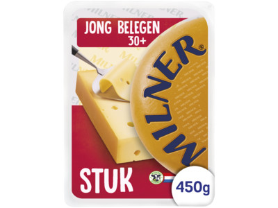 Jong belegen kaasstuk 30+ product foto