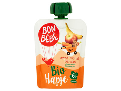 Appel wortel pouch bio 6+ mnd product foto