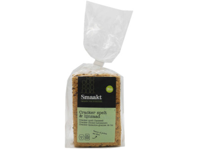 Cracker spelt lijnzaad product foto