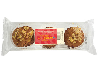 Mini speculaaskoek product foto