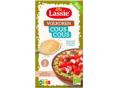 Bio volkoren couscous product foto