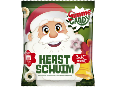 Kerst schuim product foto
